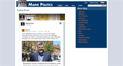 Desktop Screenshot of mainepolitics.net